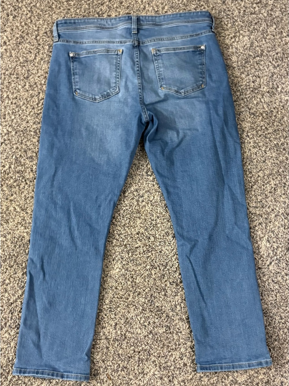 Pilcro Women's Boot Cut Jeans in Medium Blue Wash - Picture 2 of 3